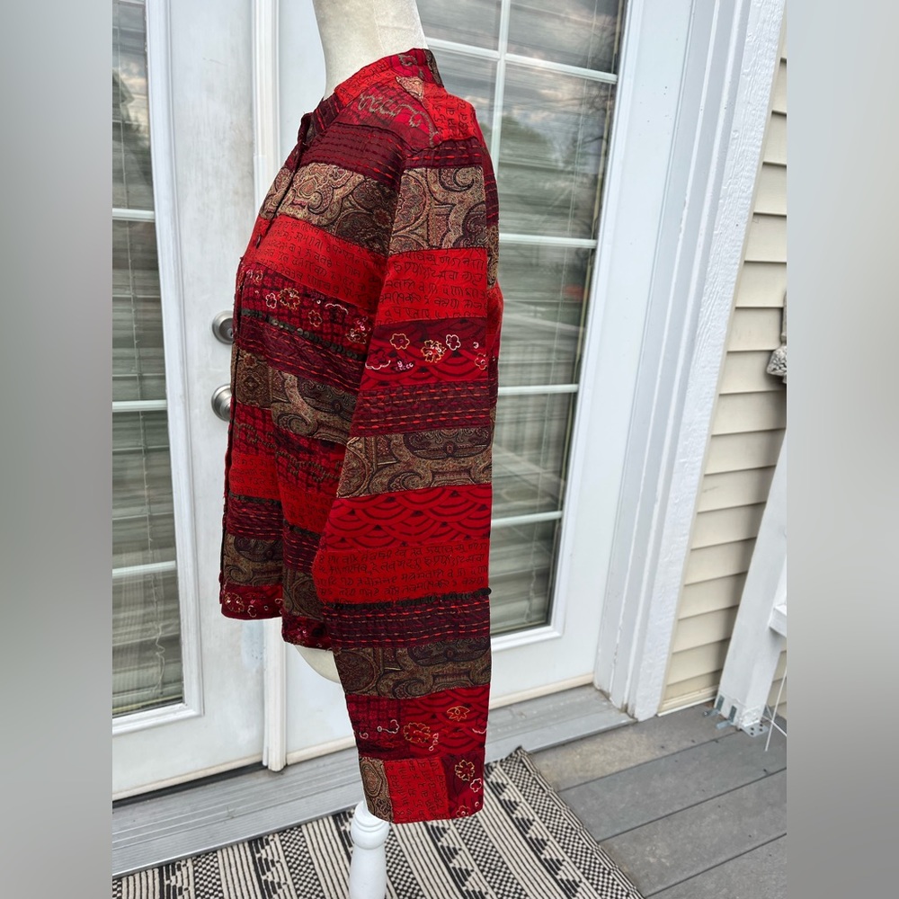 Chico’s Patchwork Jacket - image 7